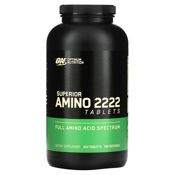 Optimum Nutrition‏, סופריור אמינו 2222 טבליות, 320 טבליות