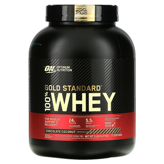 Optimum Nutrition, Gold Standard 100% Whey, Coco e Chocolate, 2,27 kg (5 lb)
