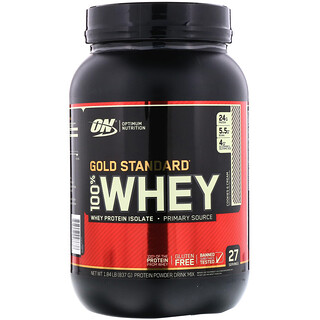 Optimum Nutrition, Gold Standard 100% Whey, 쿠키와 크림, 837g(1.84lbs)