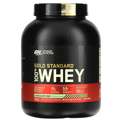 

Optimum Nutrition Gold Standard 100% Whey Chocolate Mint 4.94 lbs (2.24 kg)