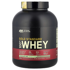 Gold Standard 100% Whey, сироватка зі смаком шоколаду й м’яти, 2,24 кг (4,94 фунта)