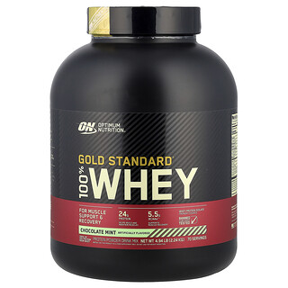 Optimum Nutrition, Gold Standard® 100% Whey, Chocolate Mint, 4.94 lb (2.24 kg)