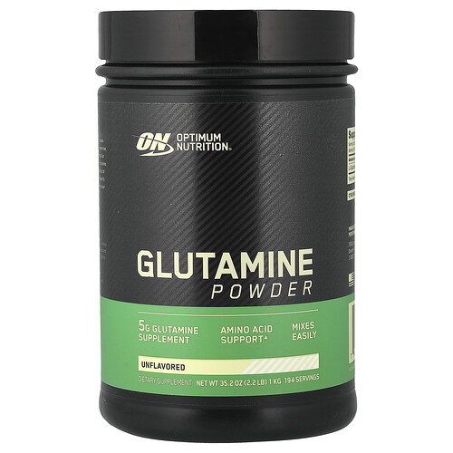 Optimum Nutrition, Glutamine Powder, Unflavored, 2.2 lbs (1 kg)