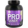 Optimum Nutrition, プロゲイナー、高プロテインゲイナー、 バニラカスタード、 5.09 ポンド (2.31 kg)