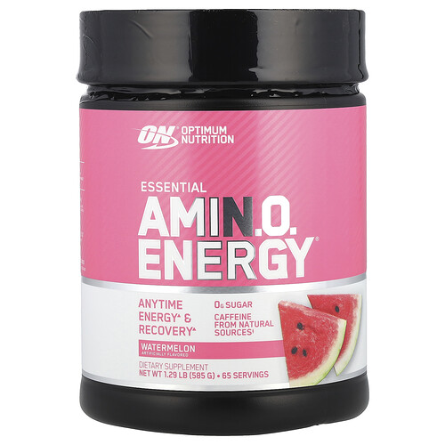 Optimum Nutrition Essential Amin.O. Energy®, Watermelon, 1.29 lb (585 g)