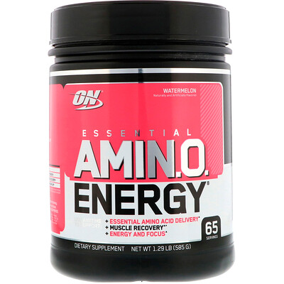 Optimum Nutrition Essential Amin.O. Energy, арбуз, 585 г (1,29 фунта)