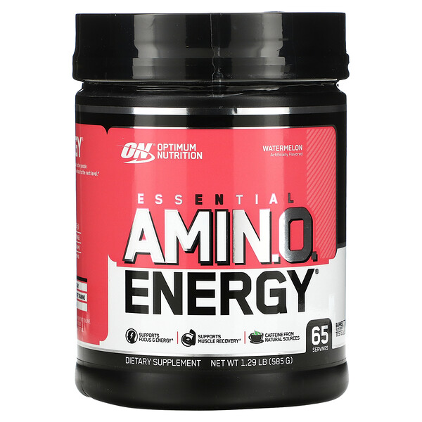 Optimum Nutrition, Essentielle Amino-Energie, Wassermelone, 1.29 lbs (585g)