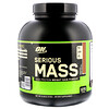 Optimum Nutrition, Serious Mass, High Protein Weight Gain Powder, Chocolate Peanut Butter, 6 lbs (2.72 kg)