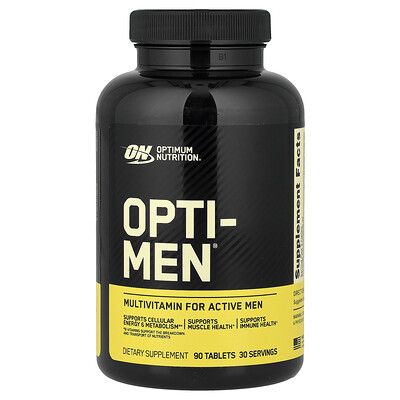 Optimum Nutrition OptiMen Multivitamin For Active Men 90 Tablets