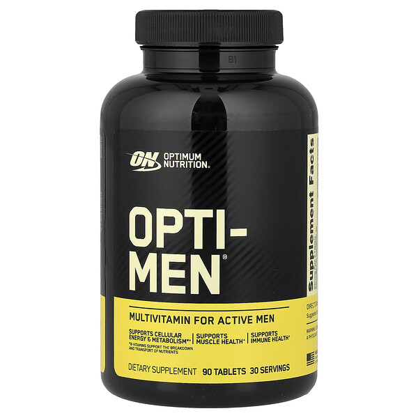 Optimum Nutrition Opti-Men®, Multivitamin For Active Men, 90 Tablets