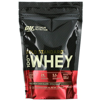 

Optimum Nutrition Gold Standard 100% Whey протеиновая сыворотка со вкусом шоколада 454 г (1 фунт)