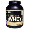 Optimum Nutrition, ゴールドスタンダード、100%ホエイ、ナチュラル、チョコレート、4.8ポンド (2.18 kg)
