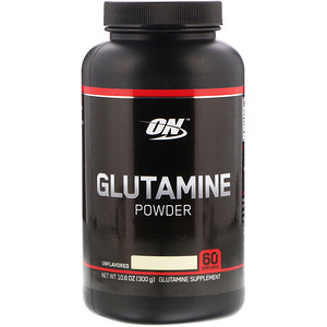 Отзывы о Оптимум Нутришэн, Glutamine Powder, Unflavored, 10.6 oz (300 g)
