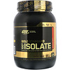 Optimum Nutrition, Gold Standard, 100% Isolate, Strawberry Cream, 1.58 lb (720 g)