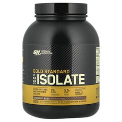 Золотий стандарт 100% ізолят, Chocolate Bliss, 3 фунта (1,36 кг)