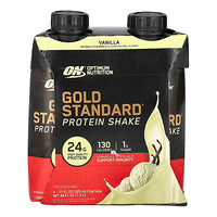 Gold Standard（ゴールドスタンダード）プロテインシェイク、バニラ、4