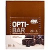 Optimum Nutrition, オプティバーハイプロテインバー、チョコレートブラウニー、12バー、各2.1 oz (60 g)