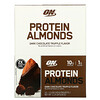 Optimum Nutrition, Almendras de proteína, Trufa de chocolate oscuro, 12 paquetes, 1.5 oz (43 g) c/u