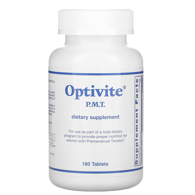 Optimox Optivite, во время ПМС, 180 таблеток