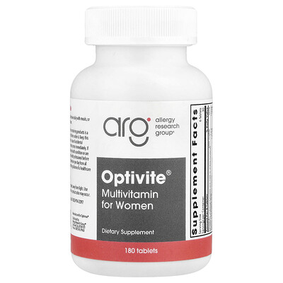 Optimox Optivite Multivitamin for Women 180 Tablets