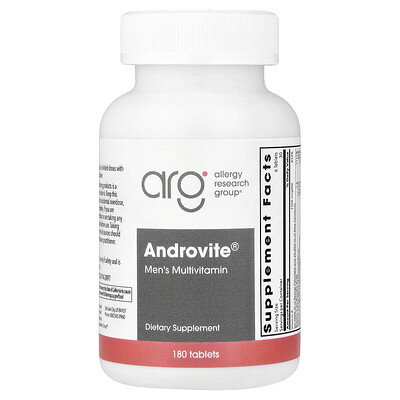 Optimox Androvite Multivitamin for Men 180 Tablets