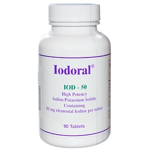 Отзывы о Оптимокс Корпоратион, Iodoral, 50 mg, 90 Tablets