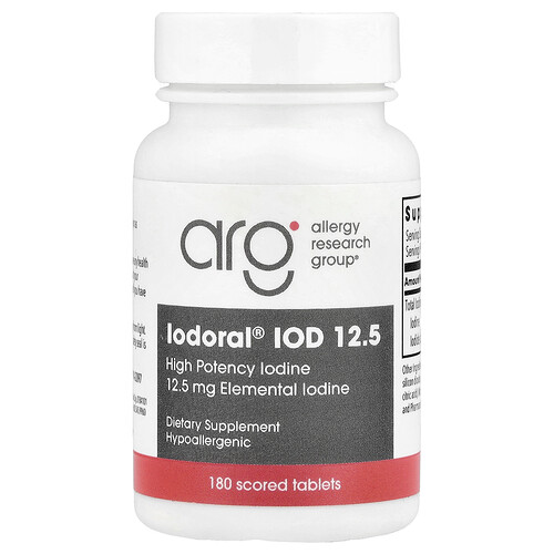 Optimox Iodoral® IOD 12.5, 12.5 mg, 180 Scored Tablets