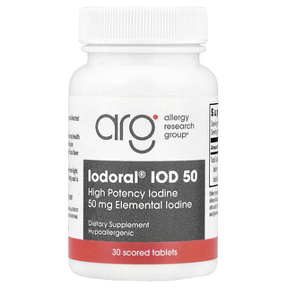 Optimox, Iodoral® IOD 50, 50 mg, 30 Scored Tablets
