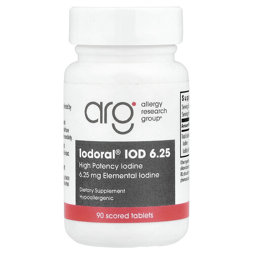 Optimox, Iodoral® IOD 6.25, 90 Scored Tablets