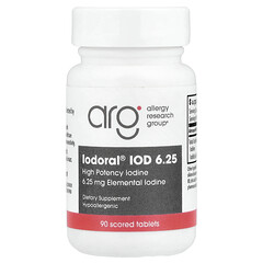 Iodoral®, IOD 6,25, йод, 90 таблеток із насічкою