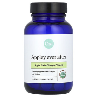 Ora, Appley Ever After, ябълков оцет, 60 таблетки