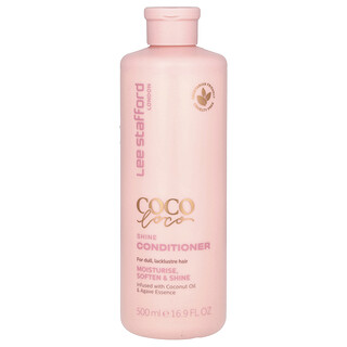 Lee Stafford, Coco Loco, Kiiltoa antava hoitoaine, Tylsille ja Elottomille Hiuksille, 500 ml