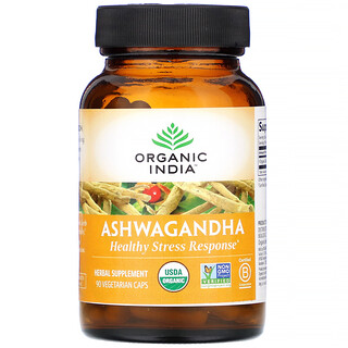 Organic India, Ashwagandha, 90 capsules végétales