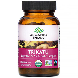 Органик Индиа, Trikatu, 90 Vegetarian Caps отзывы