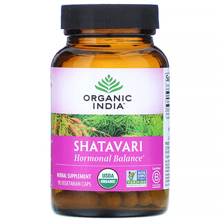 Organic India, Shatavari, 90 pflanzliche Kapseln