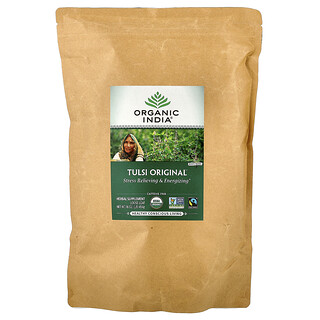 Organic India, Tulsi Original Loose Leaf Tea, Caffeine Free, 16 oz (454 g)