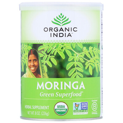 Organic India Моринга, 226 г (8 унций)