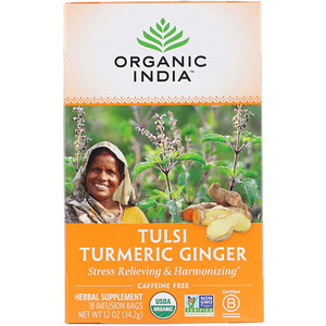 Tulsi Tea, Turmeric Ginger