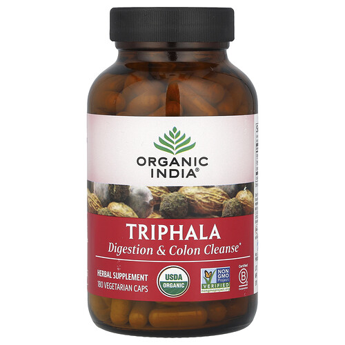 Organic India Triphala, 180 Vegetarian Caps