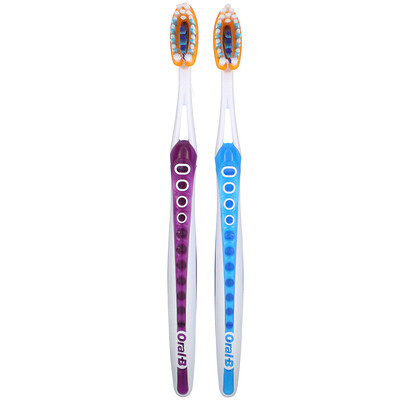 Oral-B Pro-Flex, Зубная щетка, мягкая, 2 зубные щетки