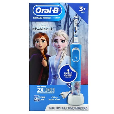 

Oral-B Детская аккумуляторная зубная щетка для детей от 3 лет Frozen набор из 7 предметов