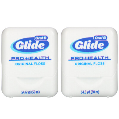 Oral-B Glide, Pro-Health, Original Floss, 2 Ct., 54.6 yd (50 m) Each