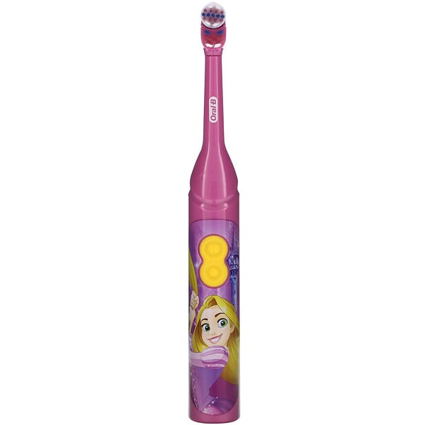 Oral-B, детская зубная щетка на батарейках, мягкая, принцесса Disney, 1 шт.