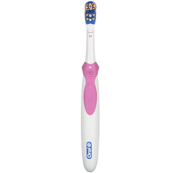 Oral-B, 3D 淨白，電池供電牙刷，1 支