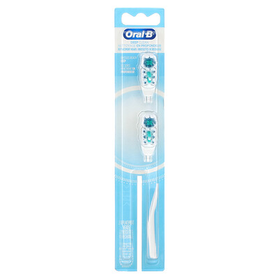 

Oral-B Сменные насадки для глубокой очистки 2 шт. В упаковке