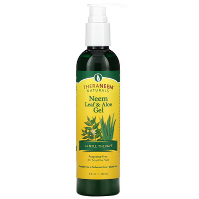 

Organix South TheraNeem Naturals, гель из листьев нима и алоэ, для нежного ухода, без запаха, 240 мл (8 жидк. унций)