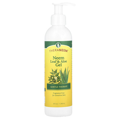 Product Image for Organix South, TheraNeem , Neem Leaf & Aloe Gel, Gentle Therapé, Fragrance Free, 8 fl oz (240 ml)