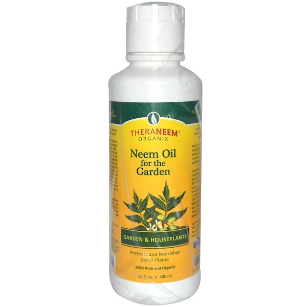 Organix South, TheraNeem Organix, Neem Oil for the Garden, Garden and Houseplants, 16 fl oz (480 ml)