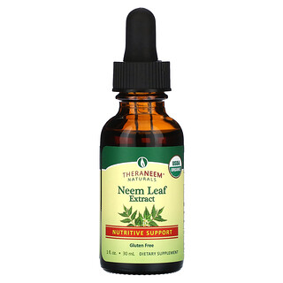 Organix South, Theraneem Naturals, Extracto de hoja de nim, Refuerzo nutritivo, 100 mg, 30 ml (1 oz. líq.)
