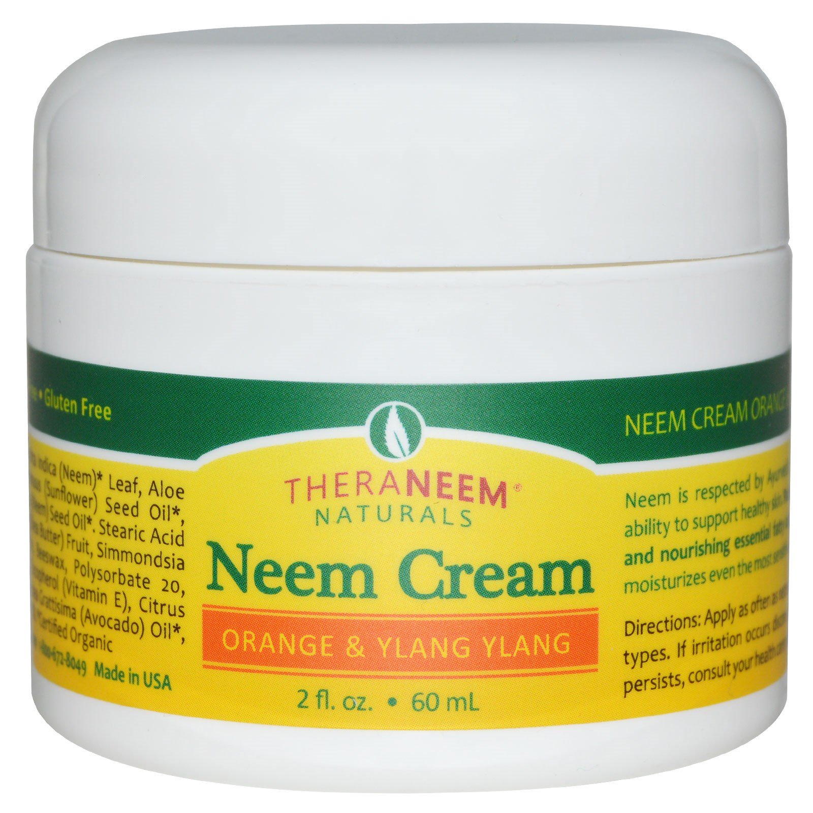 Organix South Theraneem Naturals كريم من أشجار النيم البرتقال